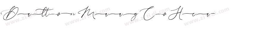 Dalton Maag Co Hea字体转换